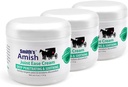 Smithi Amish JointEase rahustav Cream 3 Pack (kolm 4 oz Jars) koos Arnica, teepuu, Eucalyptus, piparmünt ja Rosemary