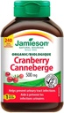 Jamieson Cranberry 500mg, 240 vegankapslit