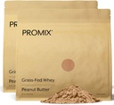 ProMix Toitumine vadakuvalgu pulber, maapähklivõi - rohusööt ja 100% kõik looduslikud - -Post Treening Fitness & Nutrition Shakes, Smoothies, Küpsetamine & Cooking Retseptid - 5 naela (pakk 2)