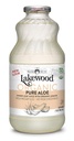 Lakewood Organic Pure Aloe Inner Leaf, Fresh Press, 32 Fl Oz, Pack of 6