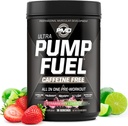 PMD Sport Pump Kütus Ultra Kofeiin Tasuta - Premium Pre Workout Pulber & Lihaspump, Greater Focus, Kestvus & Taastamine, Premium Kreatiin, Arginiin & Beeta Alanine - Maasika Limeade (30 Servings)