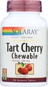 SOLARAY Guaranteed Potency Tart Cherry Fruit Extract, Chewable, Cherry (Btl-Plastic) 500mg | 90ct