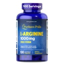 Puritan's Pride L-Arinine 1000mg, toidulisand toetab lämmastikoksiidi taset ja südant ja vereringet, 100 päeva pakkumist, 100 tabletti