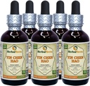 Yin Chen Hao (Artemisia Capillaris) Tinktuur, orgaaniline kuivatatud ürdivedelik ekstrakt (Brändinimetus: HerbalTerra, Proudly Made in USA) 5x2 fl.oz (5x60 ml)