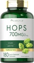 Carlyle Hups Supplement 700mg | 180 Kapslid | Mitte-GMO & Gluteenivaba | Traditsiooniline Herb