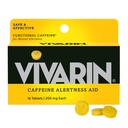 Vivarin, kofeiinipillid, 200 mg kofeiini annuse kohta, ohutult ja tõhusalt aitab teil jääda ärkama, suhkrut, kaloreid või varjatud koostisosi, energialisandit, 16 tabletti