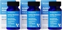 VitaMedica Arnica Montana 30X homöopaatilised tabletid valu ja turse jaoks | Taimne valem | Soovitatav plastist kirurgide poolt | Looduslik taastumine Kirurgia või vigastus | 3 Pack | 150 Servingut