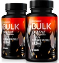 (2 Pack) Bulk Extreme Superior lihaste hoone Advanced Formula, Bulk Extreme for Lean lihasmassi meestele, kõik looduslikud lihaste ehitaja, Mees pillid füüsilise jõudluse, ülevaated (120 kapslit)