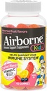 Airborne Kids Gummies C-vitamiini immuunsuse tugisammas, sorteeritud puuviljamaitsed, 42 ct (11-kott)