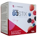 4Life Energy Go Stix, tervislik energiajoogi segu, kofeiin Guarana, Aomen, Yerba Mate ja rohelise teelehe ekstrakt, marjamaitse - 30 pakendit
