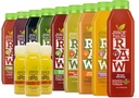 Mahl RAW 9-päevasest C-vitamiini immuunsusest puhasta kõige populaarsem mahl puhas / detox / 100% toores külmpressitud mahlad (18 pudelit + 9 kaadrit)