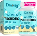 Menopause Supplements for Women, 120 Billion CFU Probiotic, 13-in-1 Herbs Probiotics Complex, for Menopause Relief, Hormone Balance, Hot Flashes, Night Sweats, Mood Swings, Gut & Immunity - 60 Capsule