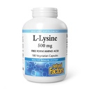 Looduslikud faktorid, L-lüsiin 500 mg, 180 taimekapslit