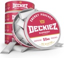 Deckiez energiakotid, 5 purki (100 serveerimist), suhkruvaba kofeiinilisand, kohvipakid ja energiajook Alternatiivne, 50 mg kofeiinipakid, vaarikamaitse