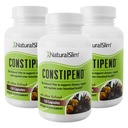 Naturalslim Magnesium Oxide - Constipend kõhukinnisuse leevendamiseks, Colon Cleanser & Stool Softeners naistele ja meestele magneesiumtsitraadi, aspartaadi ja oliiviekstraktiga - 120 taimset kapslit 3 pakendit