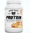 Black Magic Multi-Source Whey Valgu Pulber - Vadak, Muna, Kaseiini Kompleks Ensüümidega & MCT Keto, Madala Suhkru Pre / Post Treening Honey Graham Crackers Maitse 24g 2 LB, Pakend 1