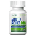HealthA2Z® Mucus Relief DM | Dextromethorphan HBr 20mg | Guaifenesiin 400mg | No Benzene | Köha, kohe vabanev, katmata (50 loend (1. pakk))