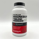 Magneesiumtriblend - Magtein L-Threonate mälu jaoks - Glütsinaat une jaoks - tauraat veresoonte tervise, krampide ja taastumise jaoks - kõrge biosaadavus Keleeritud magneesiumkompleks