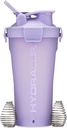 Hydra Cup DualShaker Pro 32 oz Shaker Bottle for Protein Shakes, Shaker Cup w / Handle & Ball Blender Whisks, Dual Segamine Shaker Bottle koos ladustamisega, 2 in 1, Travel To Go, BPA Free (Purple)