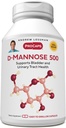 ANDREW LESSMAN D-Mannose 500mg - 60 kapslit - toetab põie, neerude ja kuseteede tervist. Puhas, mitte-GMO D-Mannose. Ei mingeid lisaaineid. Väikesed kergesti neelatavad kapslid
