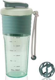 Proteiin Shaker Bottle, Sports Blender pudelid valgu segud Whisk Ball, Segamispudel, Portable Pre Workout vadakuvalgu Joogi Shaker Cup, Kesköö sinine