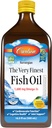 Carlson - The Very Finest Fish Oil, 1600 mg Omega-3s, Vedel täiendus, Norra, Wild-Caught, Jätkusuutlikult Allikas, Sidrun, 16,9 Fl Oz