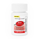 GeriCare Ferrous Sulfate tabletid 325mg, Elemental Raud 65 mg Suure tugevusega Raualisand | Toidulisand 200 Count. (Pakett 1)