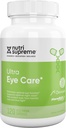 Nutri Supreme Research Ultra Eye Care with Lutein for Eye Health and Wellness, 120 Vegetarian Capsules, Kosher