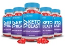 (5 Pack) Õunasiidri äädikakummid 1000MG Keto Blast Keto ACV Gummies Täiustatud valem, mis on valmistatud granaatõunapeedimahlaga B12 Vegan Non GMO 300 Gummys