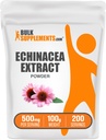 BulkSupplements.com Echinacea Extract Powder - Echinacea Extract, Taimne täiendus Immune Support - Vegan & Gluten Free, 500mg per Serving, 100 g (3,5 oz) (Pakk 1)