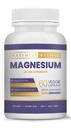 Magneesium ekstra tugevus täiendus - 600mg Magneesium Glütsinaat - toetab luu tervist, lihaste funktsiooni - vegan, mitte-GMO - 60 kapslit