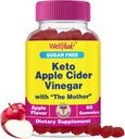 Well yeah Sugar Free Apple Siider Äädikas Gummies | 500 mg | Keto ACV Gummies | Õunasiidriäädikas emaga | Vegan, Non GMO | 60 Count