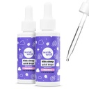 Wink Well Kids Vedelad melatoniini tilgad, looduslikud melatoniini tilgad lastele, kellel on 1 mg vedela melatoniini serveerimise kohta lastele, ravimivaba ja mitte-harjutuse moodustamine (2 pakendit)