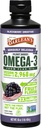 Barlean's Vegan Omega 3 6 9 Flaxseed Oil Vequid Supplement, BlackBerry Smoothie, Linaseemneõli, 2,968 mg ALA rasvhape, Non-GMO ja Gluteenivaba, 16 oz