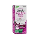 Nature's Way Cold+Flu Relief Syrup, Umcka, Palavik *, valulik kurk, köha, ummistused, kehavalud *, homöopaatiline, fenülefriinivaba, 0,05% alkohol, marjamaitseline, 4 Fl Oz (pakendamine võib varieeruda)