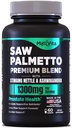Eesnäärme lisatasu - Saw Palmetto meestele, Stinging Nettle, Ashwagandha, Lükopeen, Põie Ja Kuseteede Abistamine, Meeste Eesnäärme Täiendus, 60c