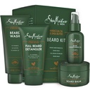 SheaMoisture'i habemehoolduskomplekt meestele, sealhulgas pesu, palsam, õli, konditsioneer, looduslik sheavõi & Maracuja õli, suur kingitus