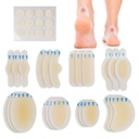 LotFancy Blister Bandages for Feet, 24 Blister Pads and 12 Acne Patches, 8 Size Hydrocolloid Bandage, Veekindel Sulgegegeel Blister Cushion Variety Pack for Varbad Protection, Heel Blister ennetamine