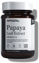 Papaya Leaf Extract Seedeensüümid 1000mg,10x Potency 120 Veg Kapslid - Vere trombotsüüt, Luuüdi ja Põrna Toetus, Seedetrakti Ja Immuunsuse Toetus Välja töötatud USA Amalth