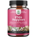 PMS Support Supplement for Women – Hormone Balance for Women & Menstruaalne Ebamugavus DIM, Chasteberry, Black Cohosh & Ashwagandha - Perioodiliste krampide lihtsus, menopausipuhitus, meeleolu tõus – 120 Ct