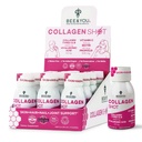 Mesilane ja sina kollageen Vedel Shot Drink with Vitamiin C, Propolis Extract, Hyaluronic Acid, Biotin, Promotes Skin, Hair, Nail and Joint Health, 1.69 fl. Oz x 12 Pack