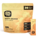 SALTT Elektrolüüdid Pulber Maitsestatud Joogi Segu - Zesty Orange - 30 Hüdraadipaketti - Magneesium, Kaalium, Naatrium, Trace Minerals - Nullsuhkur Ja Gluteenivaba - Travel Essentials