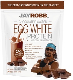 JAYROBB Chocolate Egg White Protein 24 oz, 1,5 naela kotti