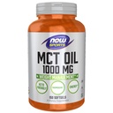 NOW Foods Sports Nutrition, MCT (keskmise ahela triglütseriidid) õli 1000 mg, kaalujuhtimine, 150 Softgels