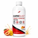 Bricker Labs CARNIBLAST Vedel L-karnitiin 3000mg – Carnipure® Sport Nutrition Supplement for Energy, Stamina & Workout Recovery – Peach Mango Flavor, 16 Fl Oz, Vegan, Gluteenivaba, Non-GMO