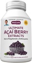 ANDREW LESSMAN Ultimate Açai Berry ekstraktid 60 kapslit - tarnib standardseid, antioksüdantseid rikkaid, kasulikke Acai Berry komponente. Kõrge potentsiaaliga segu. Kaitseühendid. Ei mingeid lisaaineid