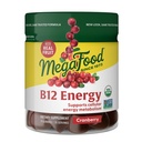 MegaFood Vitamiin B12 Energiakummid - Vegan - Metüül B12 vitamiinidega, et toetada rakuenergia tootmist - Jõhvikas - igapäevane vitamiin B12 täiendus - USDA orgaaniline - 70 kummi, 35 serveerimist