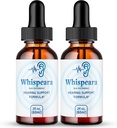 Whispeara Tinnitus Relief Ringing kõrvatilgad, Ring Clear Tinnitus Vedeliktilgad, Maksimaalne Tugevus, Täiustatud Formula Kuulmise Täiendus, Kõrvarõngas Tinnitus, Whispeara Arvustused (2 Pack)