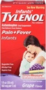 Tülenool Imikuvalu + palavik Suukaudne suspensioon Viinamarjamaitse - 1 oz, pakend 3